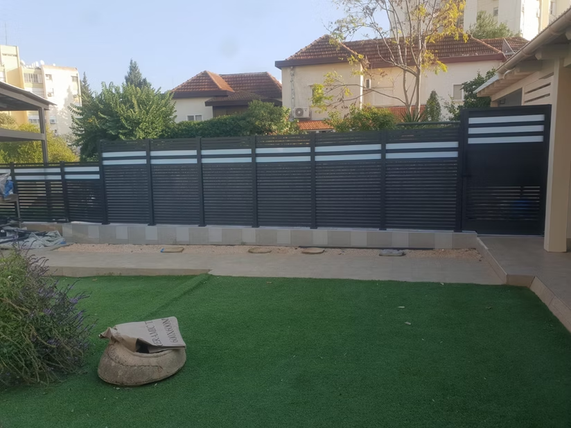 פרויקט אלומיניום של סקיי שייד — גדרות ושערים 29