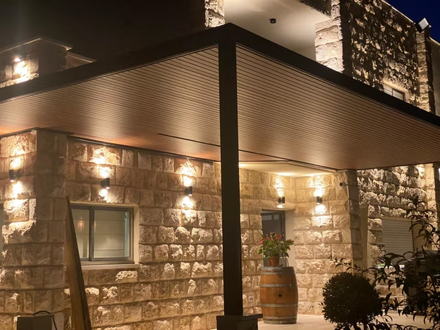 פרויקט אלומיניום של סקיי שייד — פרגולות 5
